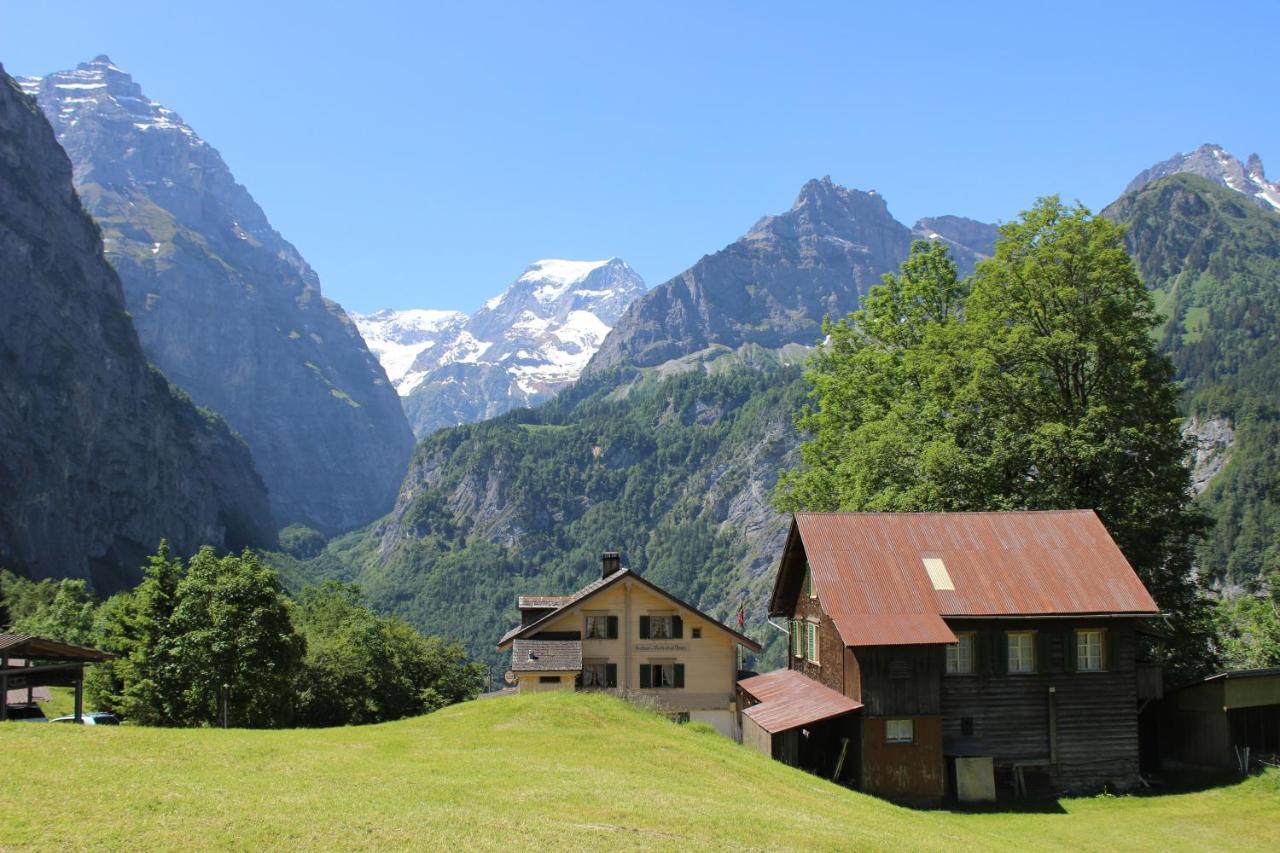 Berggasthaus Obbort Hotel Linthal ภายนอก รูปภาพ