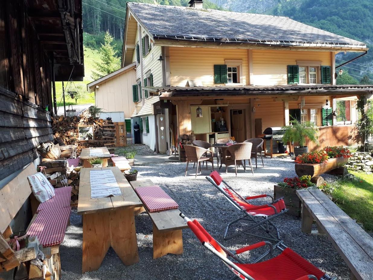 Berggasthaus Obbort Hotel Linthal ภายนอก รูปภาพ
